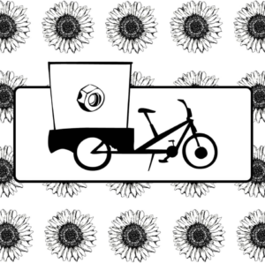 cesdames illustration cargobike en cours pour La Corde à Linge